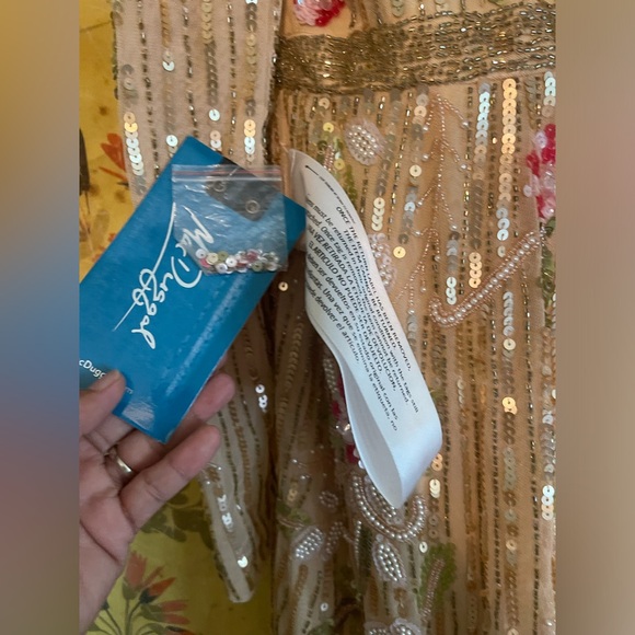 Mac Duggal 5415 Multi Gold - Picture 8 of 10